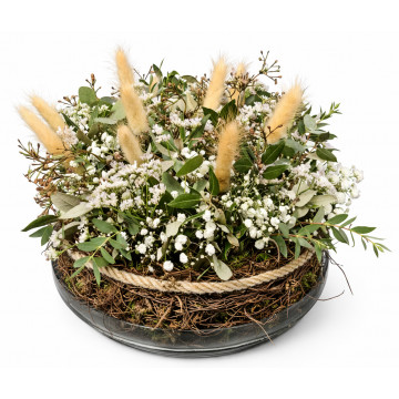 Droogbloemen Taart Naturel