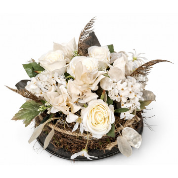 Zijden Taart Wit Crème