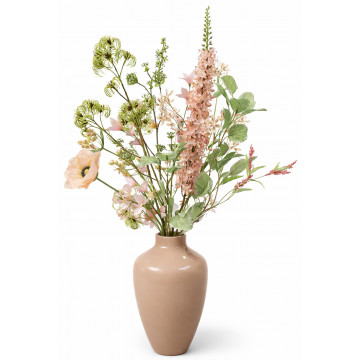 Zijdenboeket Marseille Salmonella 120cm (excl vaas)